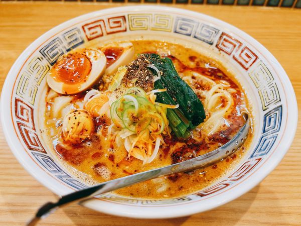 「味玉担々麺」@ほっこり中華そば もつけの写真