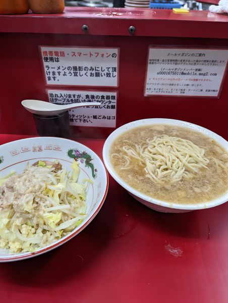「麺増し大」@ラーメン二郎 京急川崎店の写真