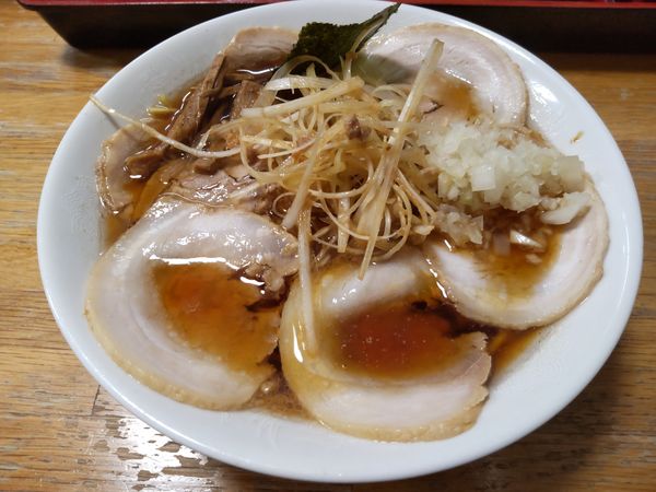 「ネギバラチャーシューメン」@みんみんラーメンの写真
