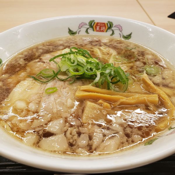 「醤油ラーメン」@餃子の王将 藤沢弥勒寺店の写真