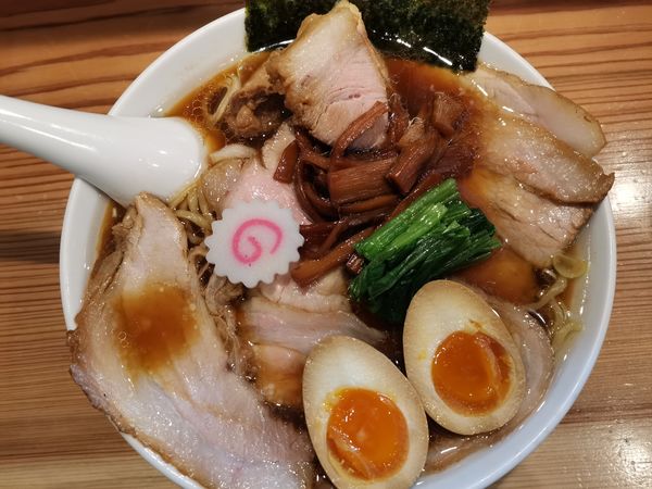 「しょうゆチャーシューメン+味玉」@オランダ軒の写真