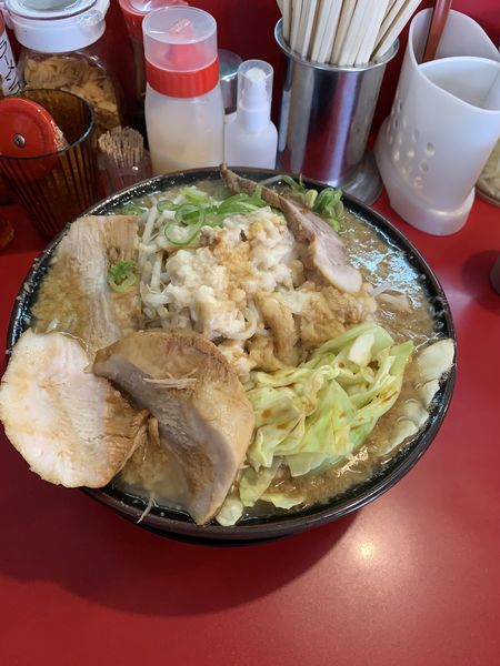 「コテ野菜ラーメン」@家系ラーメン 王道 神道家の写真