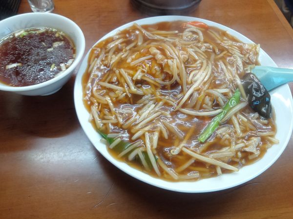 「あんかけチャーハン　５８０円」@ますやの写真