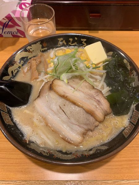 「札幌味噌ラーメン+バター+コーン」@北海道らーめん ひむろ 大宮店の写真
