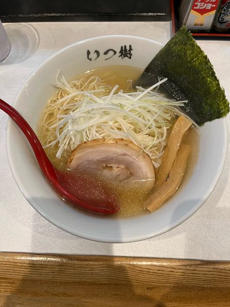 「魚介系清湯らーめん」@麺集 いつ樹の写真