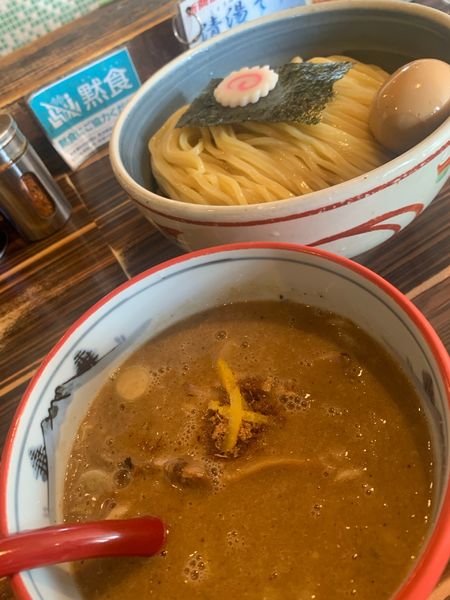 「赤つけそば」@中華そば 螢の写真