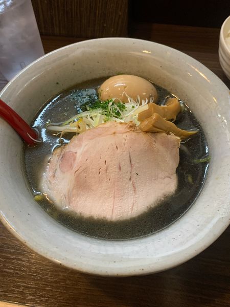 「黒味噌ラーメン」@味噌専門 麺屋大河の写真