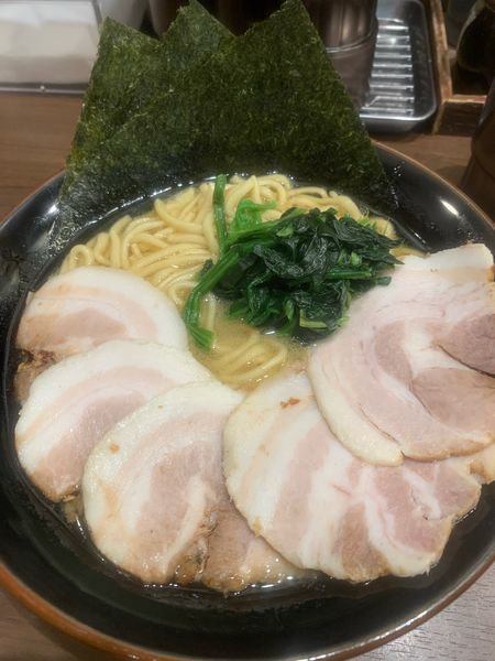 「チャーシュー麺」@横浜家系ラーメン 壱角家 大宮東口店の写真