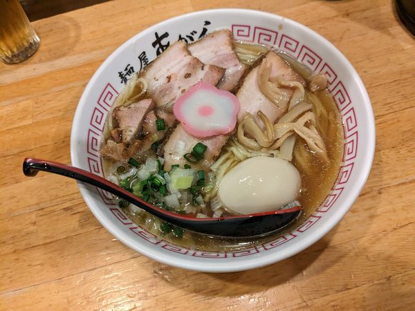 「あがら煮干中華そば」@麺屋あがらの写真