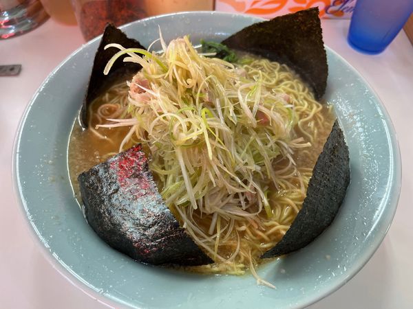 「中盛ネギラーメン　1,000円」@ラーメンショップ 宮沢湖店の写真