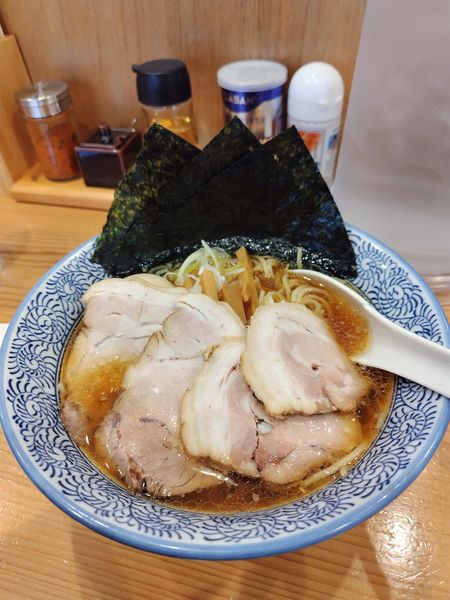 「特製中華そば」@中華そば 笑歩の写真