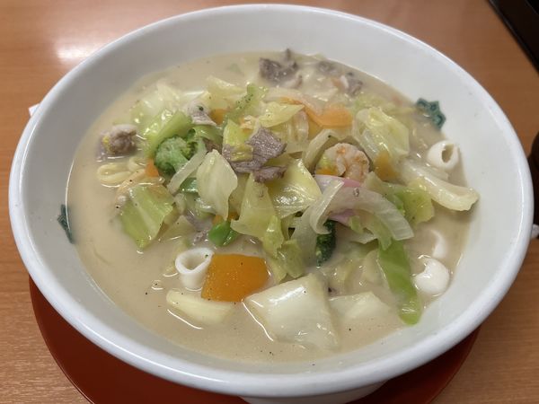 「日高ちゃんぽん大盛」@中華食堂 日高屋 西五反田1丁目店の写真