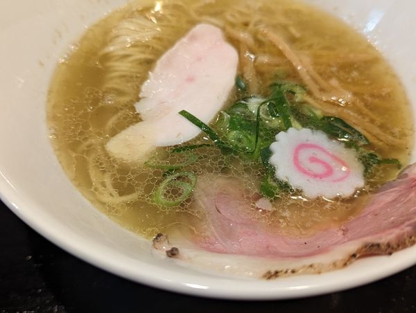 「塩そば」@中華蕎麦しげ田の写真