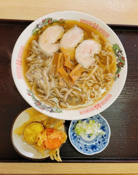 「そばラーメン 合盛り」@めん処 蔵屋の写真
