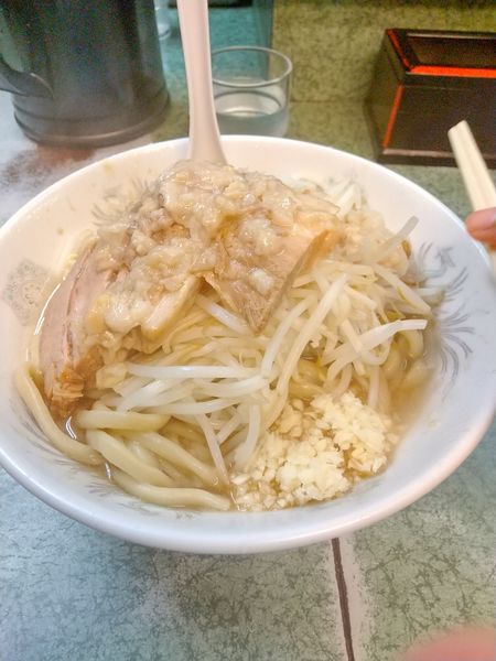 「小ラーメン」@ラーメン二郎 新宿小滝橋通り店の写真