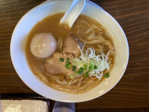 「かつお　とりぱいたん　味玉」@麺屋 風月の写真