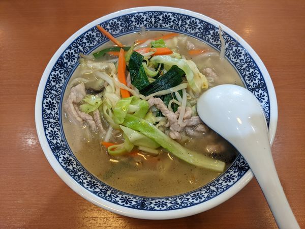 「野菜湯麺：780円」@本格中華 媽媽 神田店の写真