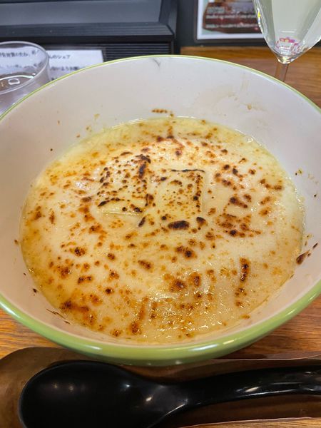 「チーズフォンデュ風茶碗蒸しラーメン」@丹頂の写真