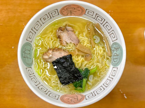 「★支那そば(塩)🍜¥650」@支那そば びぜん亭の写真