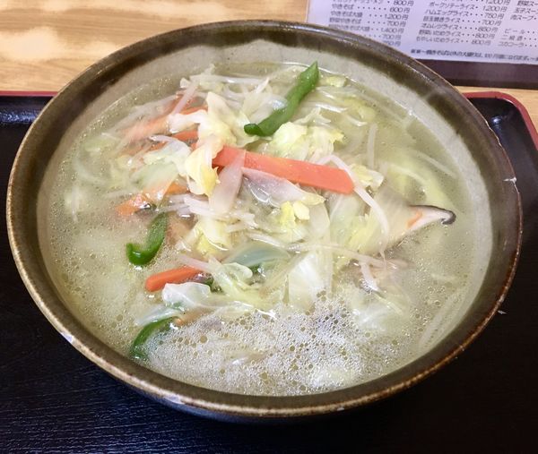 「タンメン(650¥)」@東宝食堂の写真