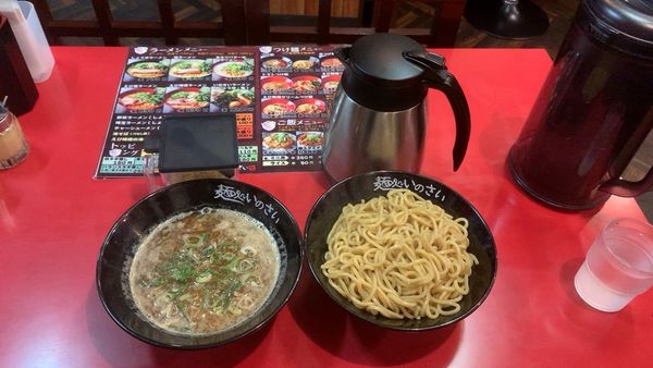 「つけ麺中盛り870（あつもり）」@麺処いのさいの写真