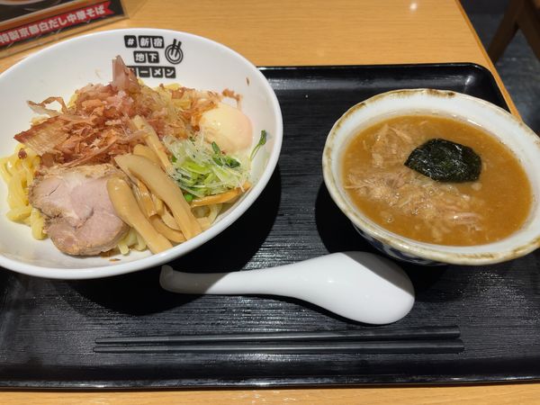 「特製梅かつおつけ麺1500円+大盛200円」@中華そば つけそば 伊蔵八 本店の写真