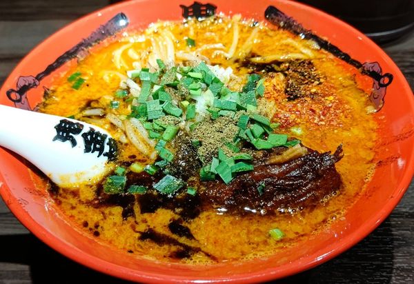 「シビカラ濃厚味噌ラー麺」@カラシビ味噌らー麺 鬼金棒の写真