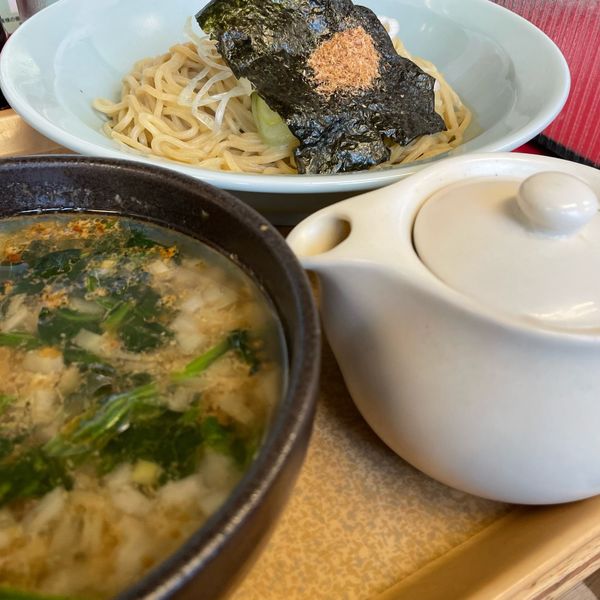 「和節とんこつ醤油つけ麺 930円 コロチャー」@ラーメン山岡家 大泉店の写真