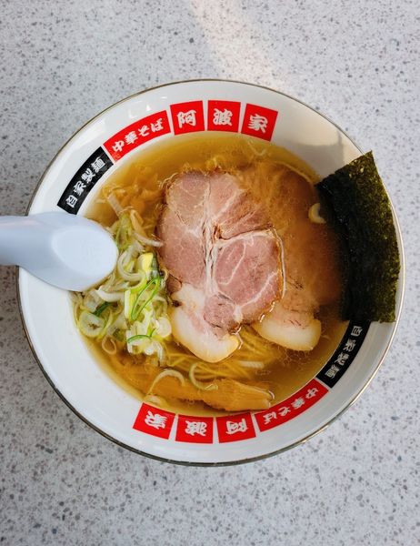 「塩ラーメン」@中華そば 栃木阿波家の写真
