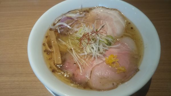 「塩らぁめん(¥880)」@麺屋 㐂八の写真