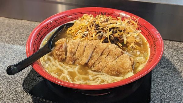 「排骨辛菜麺（1,190円）」@万世麺店 有楽町店の写真