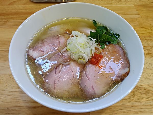 「チャーシュー 塩」@地球の中華そばの写真