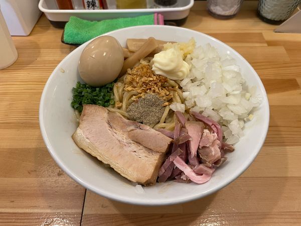 「まぜそば」@煮干らーめん 川むらの写真