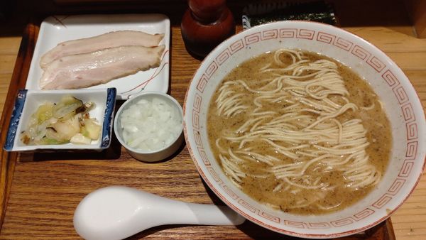 「鯖そば」@炭火焼濃厚中華そば 海富道の写真