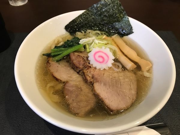 「塩ら〜めん」@手打ち 蓮の写真