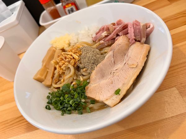 「まぜそば」@煮干らーめん 川むらの写真