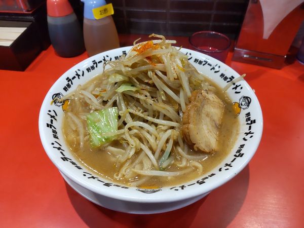 「豚骨野郎大盛り　1130」@野郎ラーメン 渋谷センター街総本店の写真