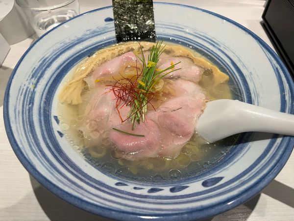 「宍道湖しじみ塩ラーメン」@淡麗拉麺 己巳の写真