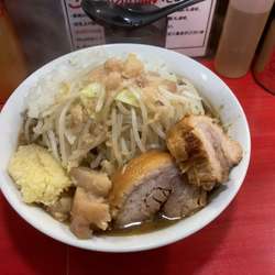 ラーメン小　豚　玉ねぎ　にんにく　あぶら