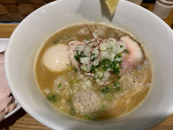 「特製鶏白湯ラーメン」@中華蕎麦 はざまの写真
