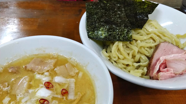 「【限定】濃厚背脂つけ麺 ￥1200」@自家製手打ちラー麺 Do-jinの写真