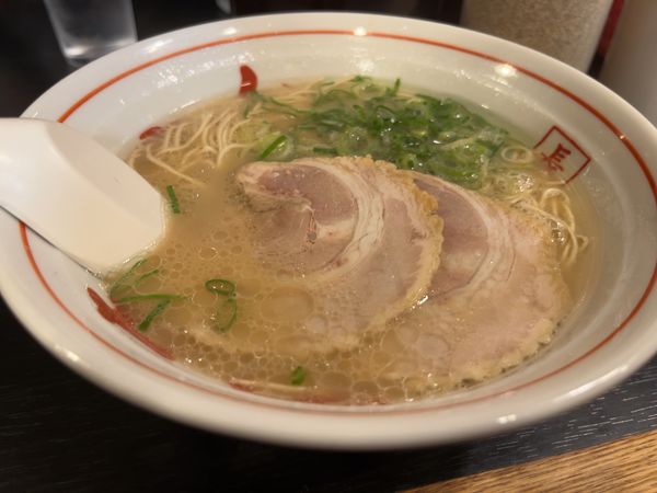 「長浜ラーメン」@博多長浜屋台やまちゃん 銀座店の写真