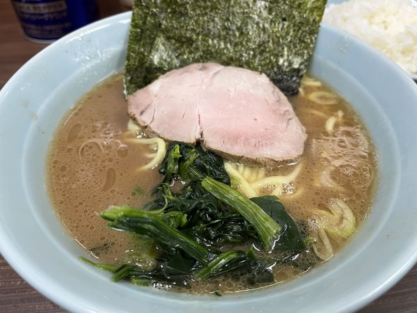 「ラーメン並」@横浜家系らーめん 武蔵家 川口店の写真