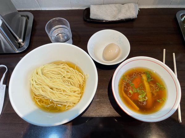 「味玉鶏つけそば」@中華そば 馨の写真