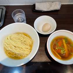 味玉鶏つけそば