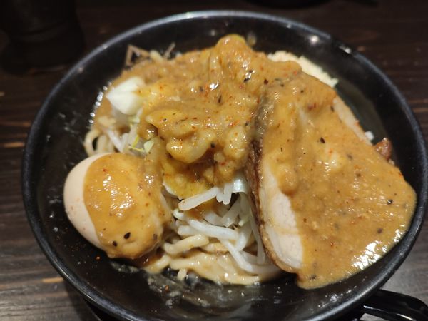 「どろ味噌＋味玉」@麺や 久の写真