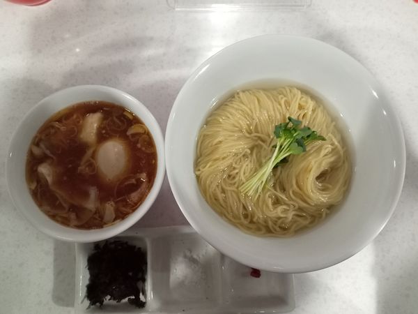 「【限定】特製昆布水醤油つけ麺Ｒ」@ラーメン星印の写真