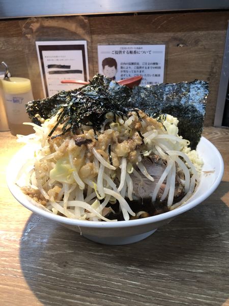 「BLACK G麺 スパイ」@麺屋 浜一の写真