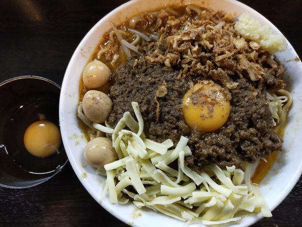 「【限定】キーマーめん1300円+チーズ100円」@豚星。の写真