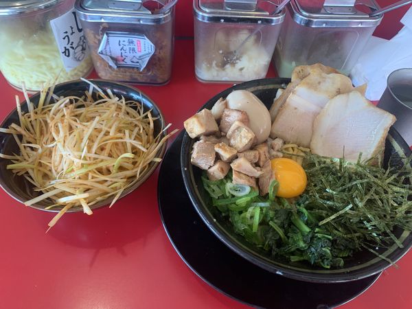 「油そば」@家系ラーメン 王道 神道家の写真